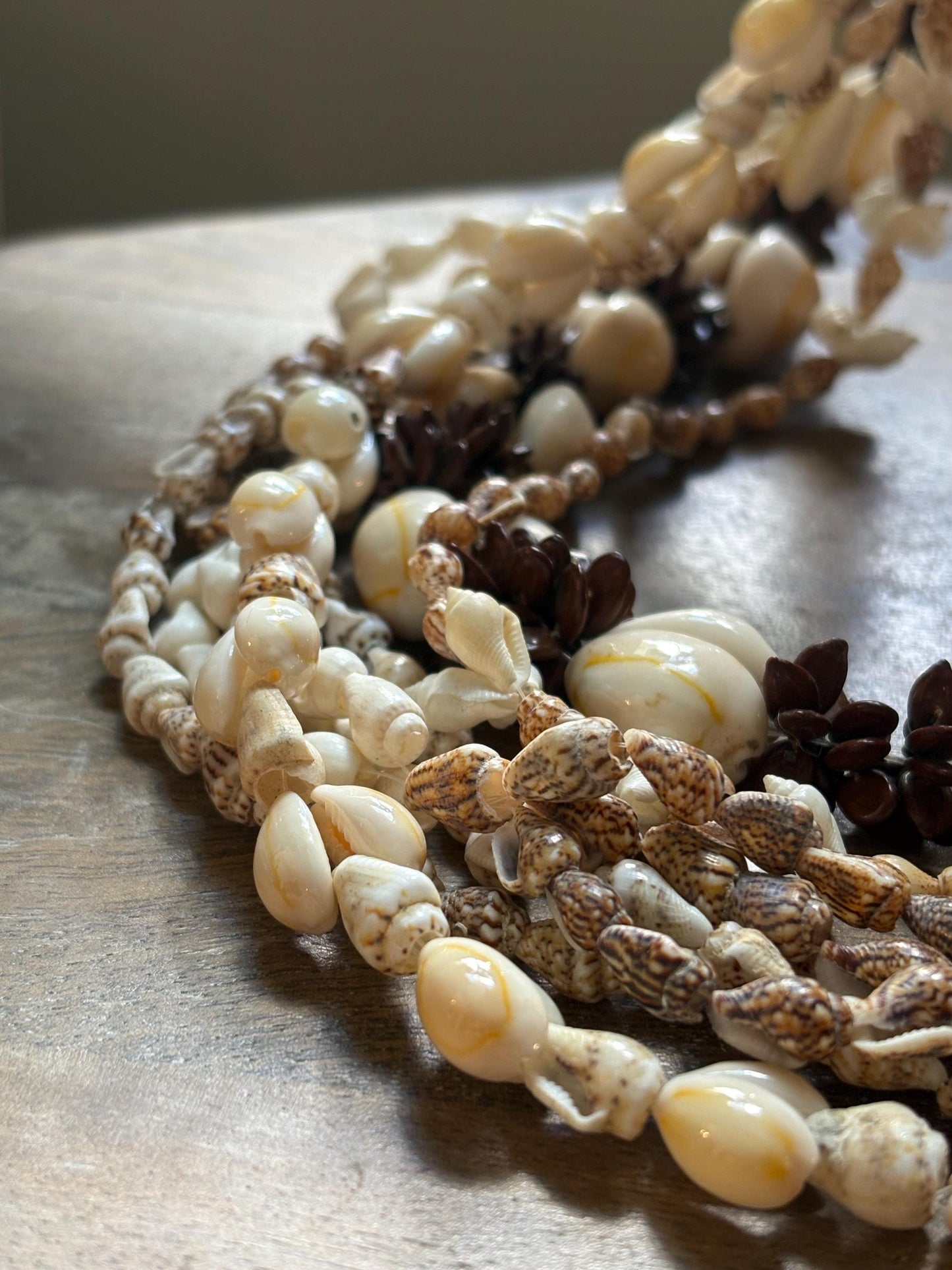 Seashell & Seed Lei Set – Pacific Island Celebration Leis