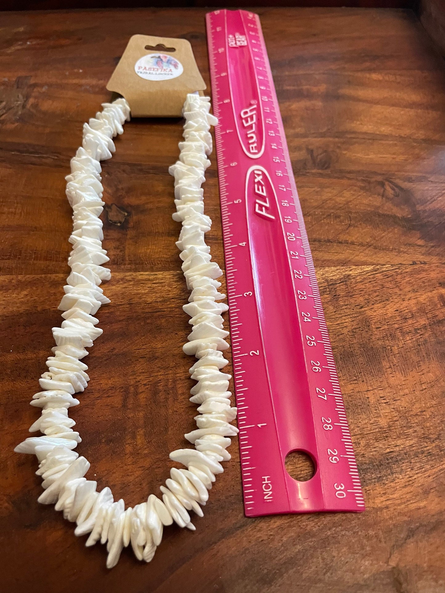 The Original White Chipped Puka Shell Necklace - Popular Preppy Boho Style