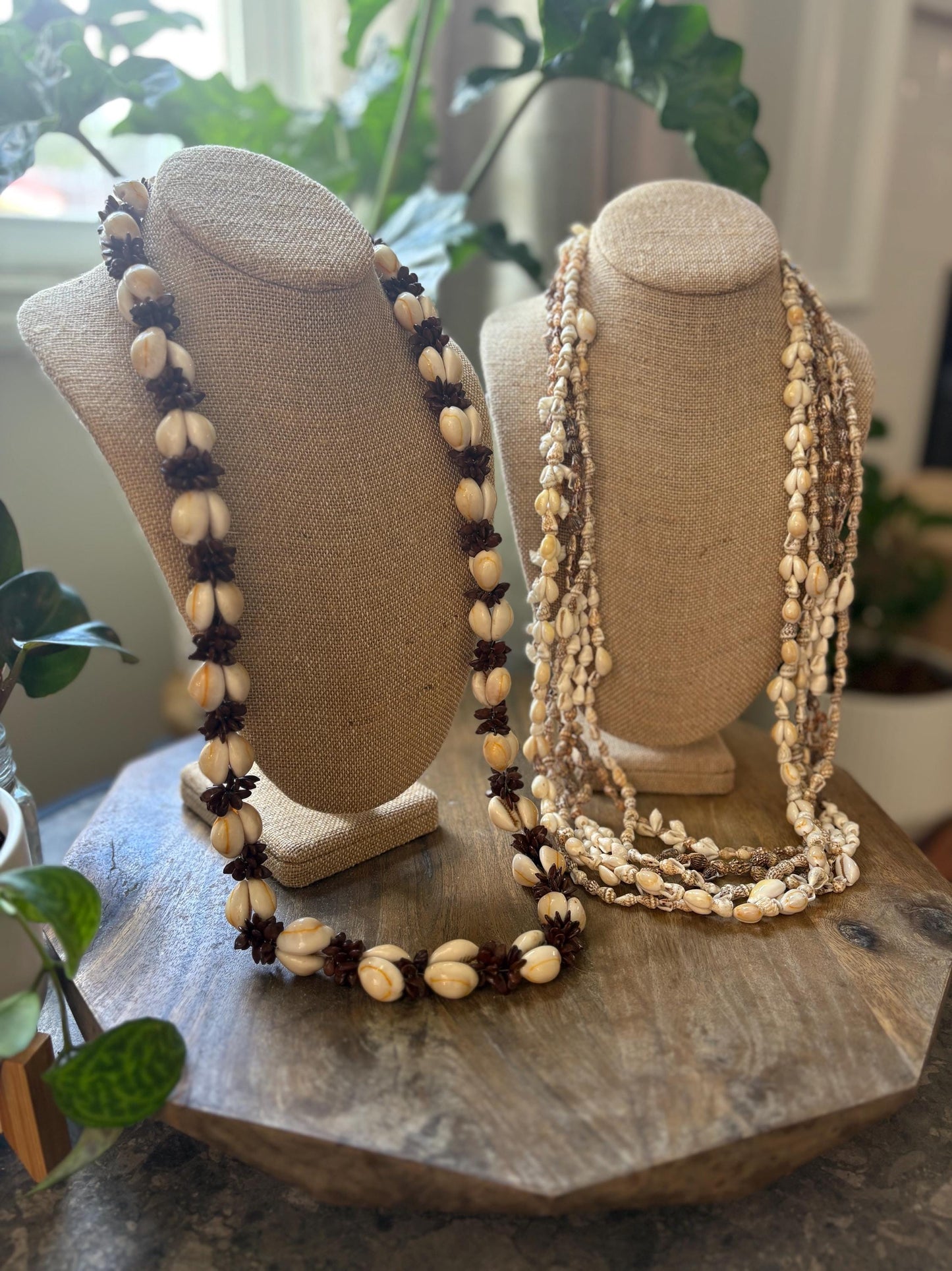 Seashell & Seed Lei Set – Pacific Island Celebration Leis