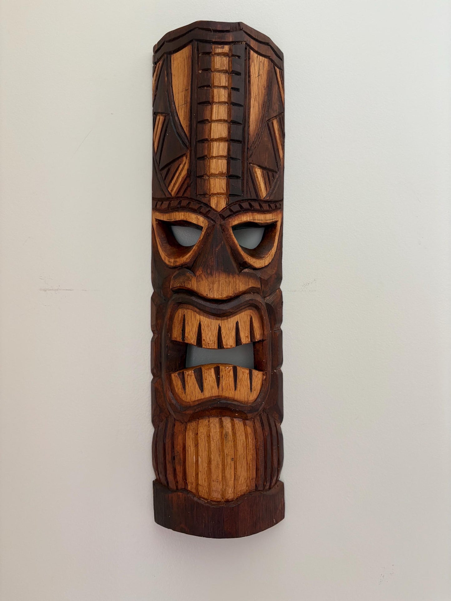 Hawaiian Tiki - Lightweight Teakwood Handcarved Display