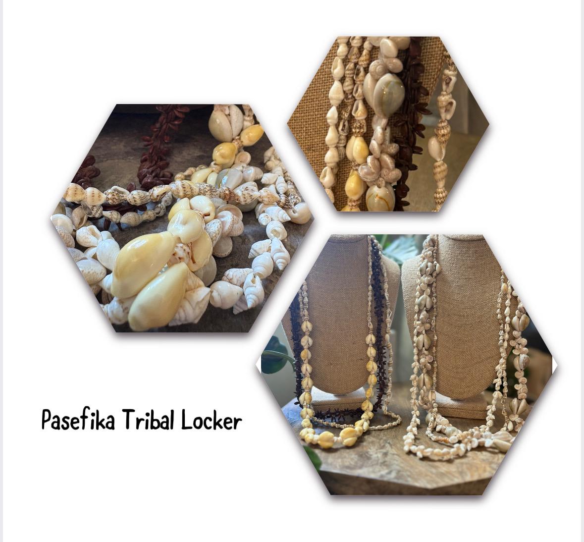 Seashell Lei Collection – Authentic Pacific Island Celebration Leis (Set of 6)
