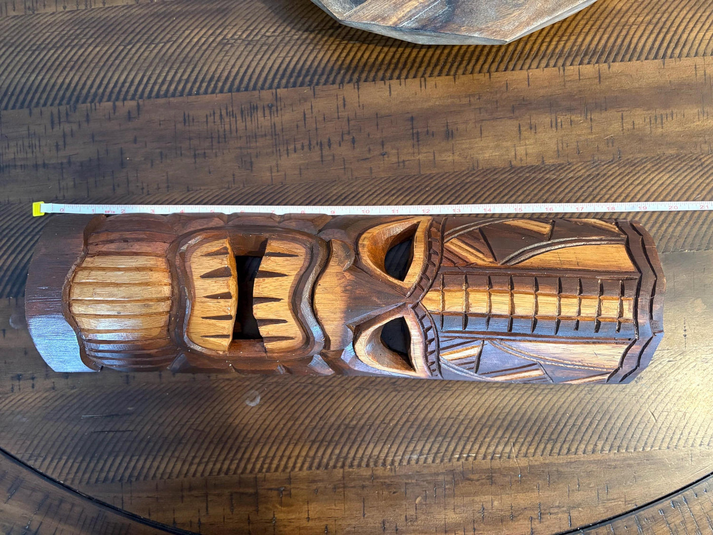 Hawaiian Tiki - Lightweight Teakwood Handcarved Display