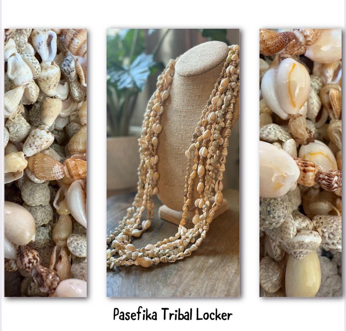 Seashell Lei Set – Pacific Ocean Shells, Celebration Leis