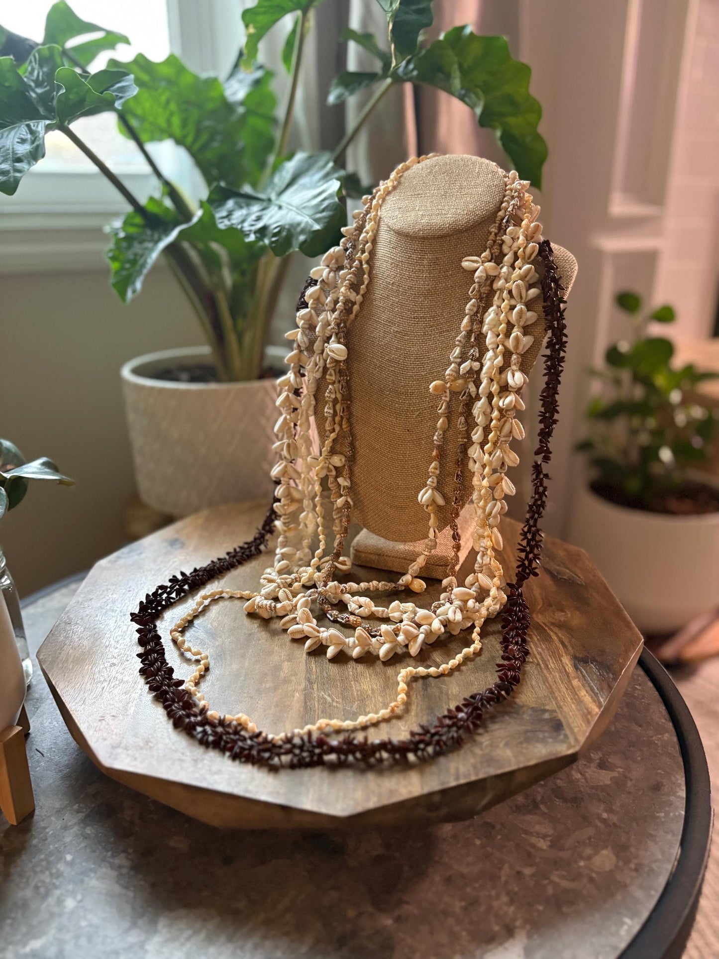 Seashell Lei Collection: Authentic Polynesian & Micronesian Celebration Necklaces