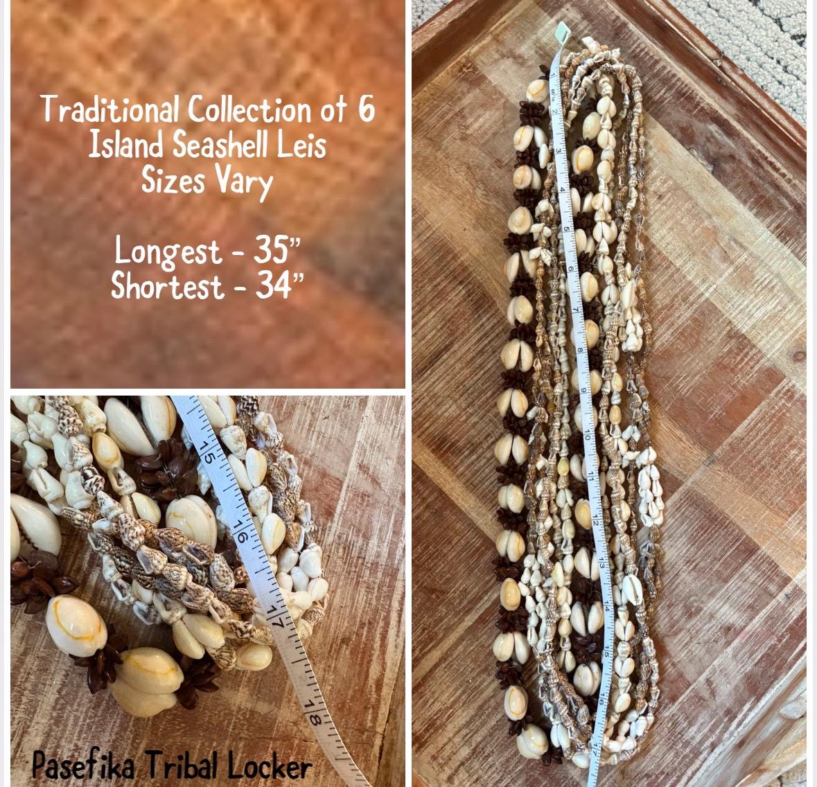 Seashell & Seed Lei Set – Pacific Island Celebration Leis