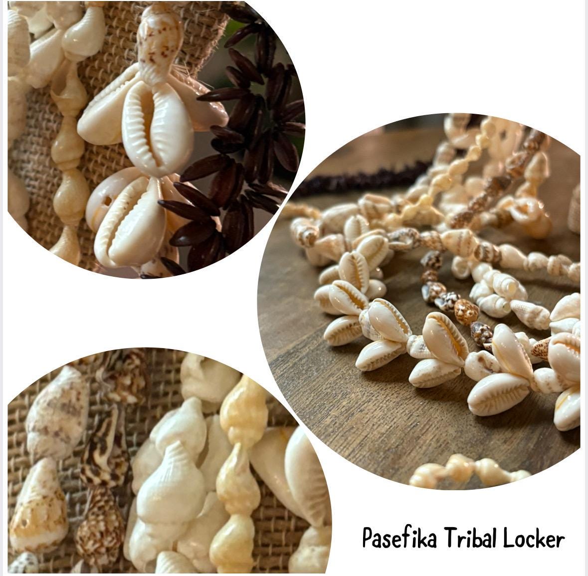 Seashell Lei Collection: Authentic Polynesian & Micronesian Celebration Necklaces