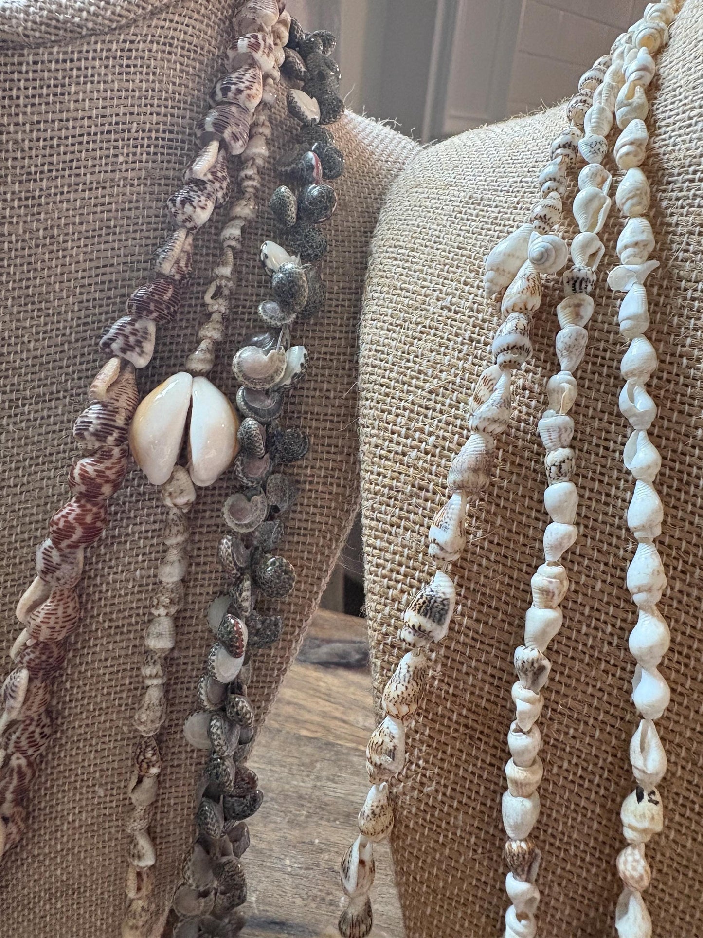 Seashell Lei Set: Authentic Polynesian Celebration Necklaces