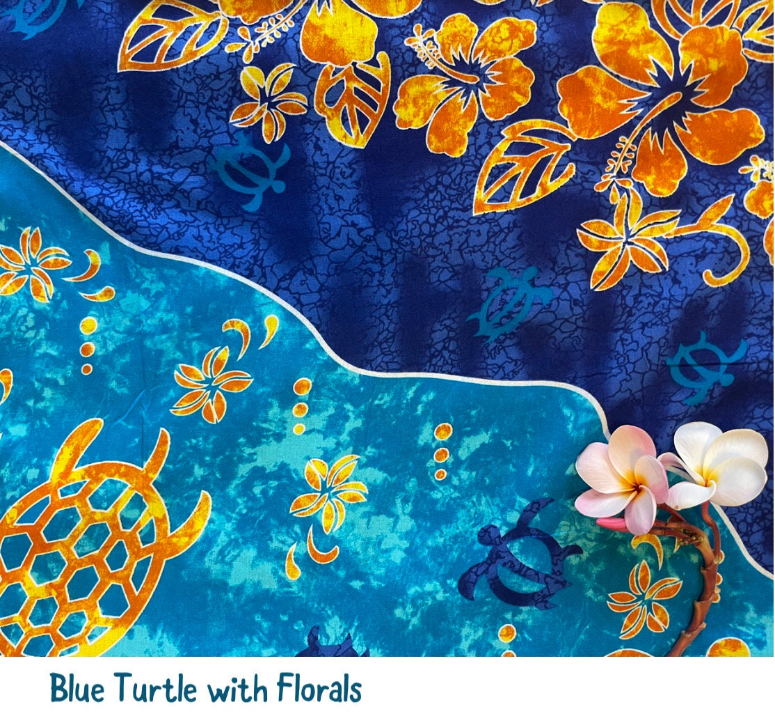 Polynesian Print Sarong – Tropical Island Wrap, Beach Cover-Up