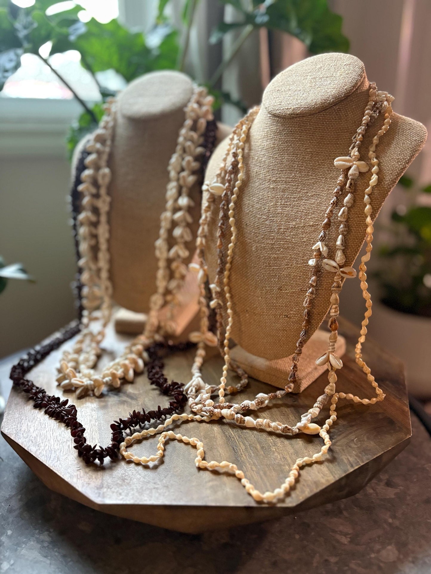 Seashell Lei Collection: Authentic Polynesian & Micronesian Celebration Necklaces