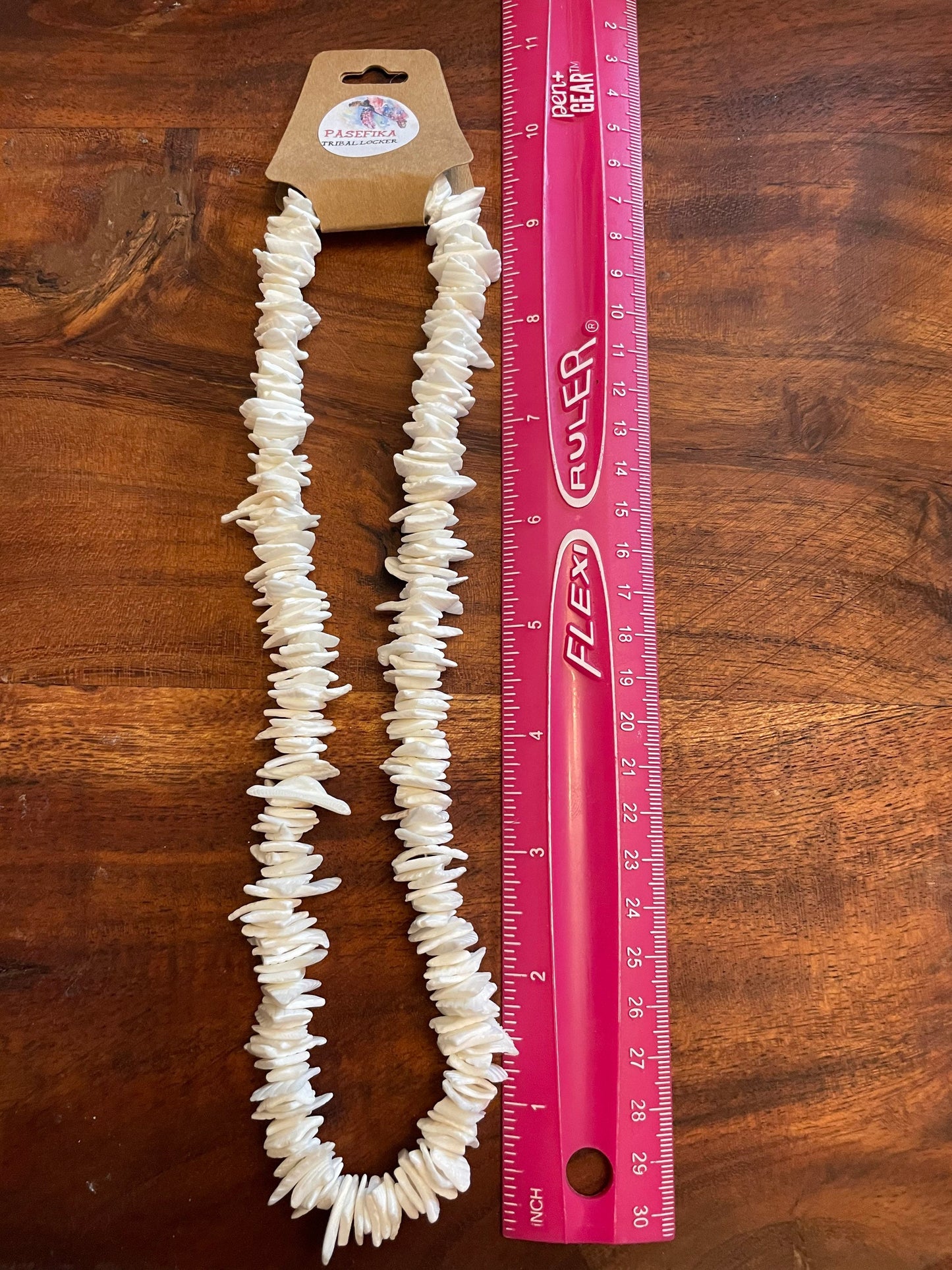 Classic White Authentic Puka Shell Necklace - Retro 1990’s Style