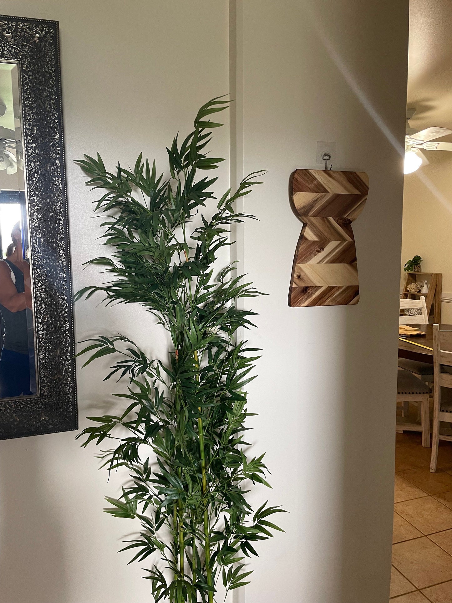 Solid Wood Latte Stone Plaque – Chamorro Guam Wall Decor