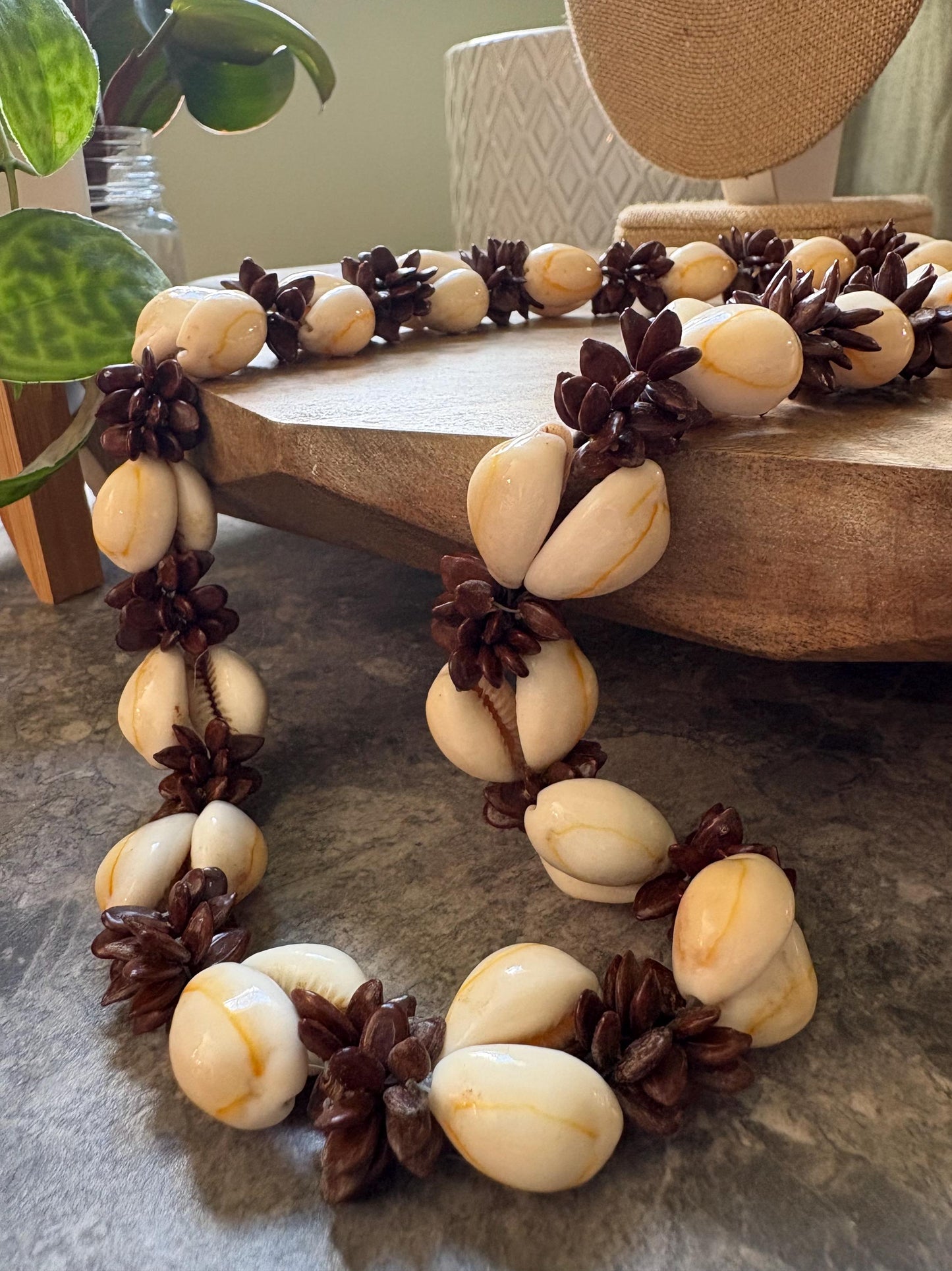 Seashell & Seed Lei Set – Pacific Island Celebration Leis