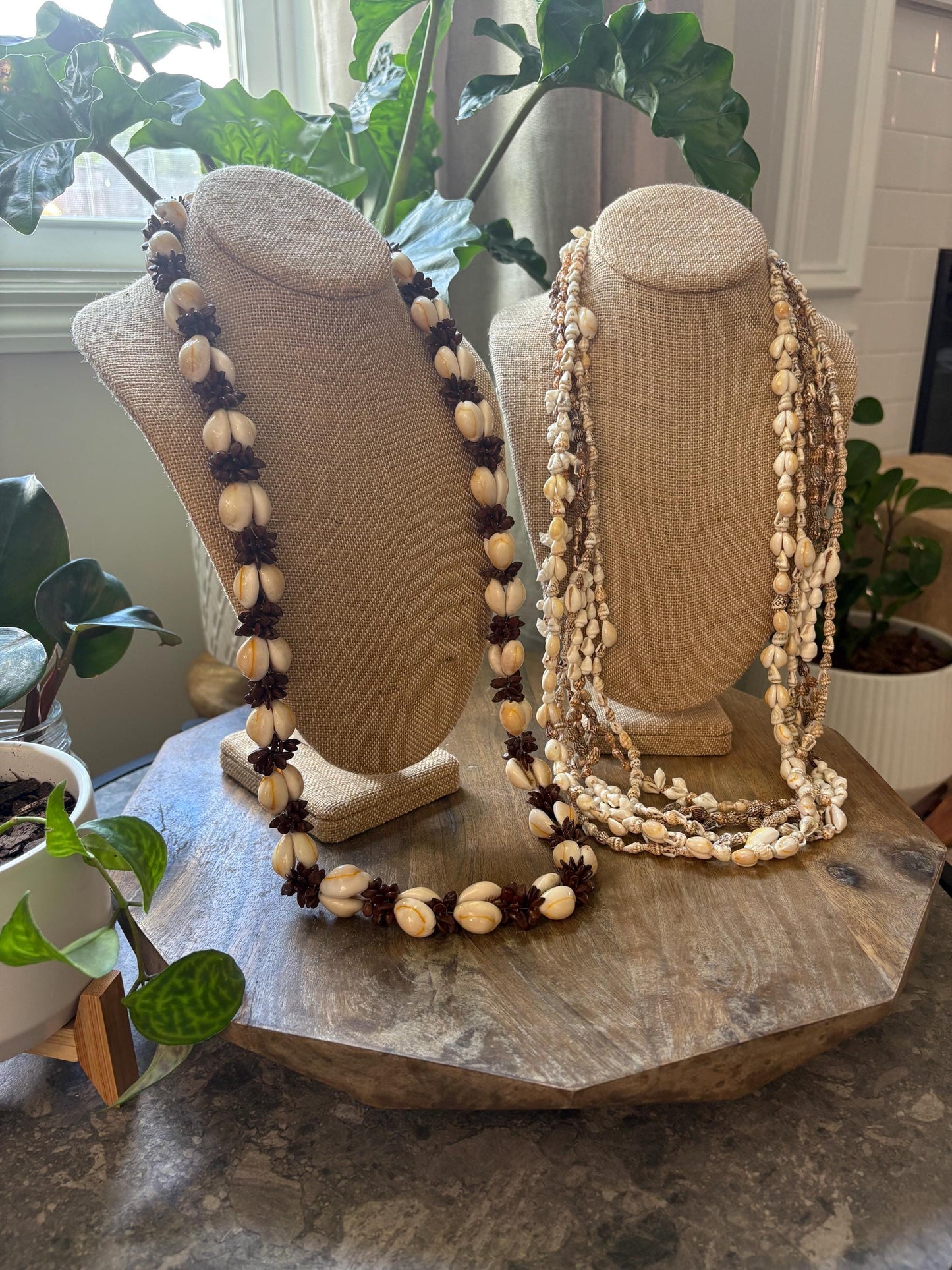 Seashell & Seed Lei Set – Pacific Island Celebration Leis