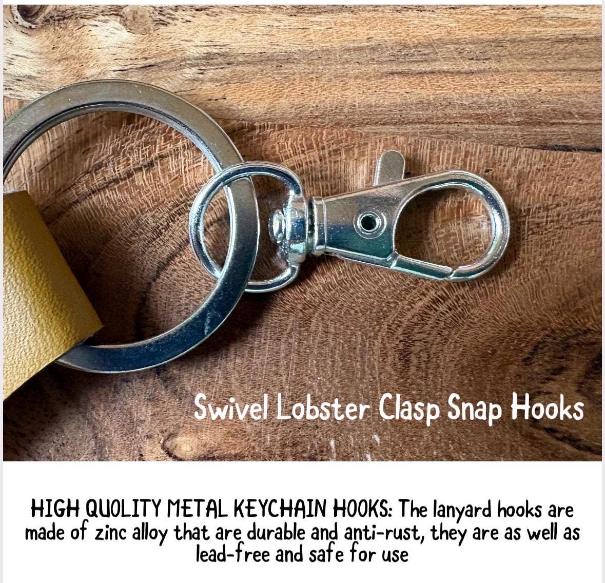 Engraved Leather US Military Keychain, Armed Forces Gift
