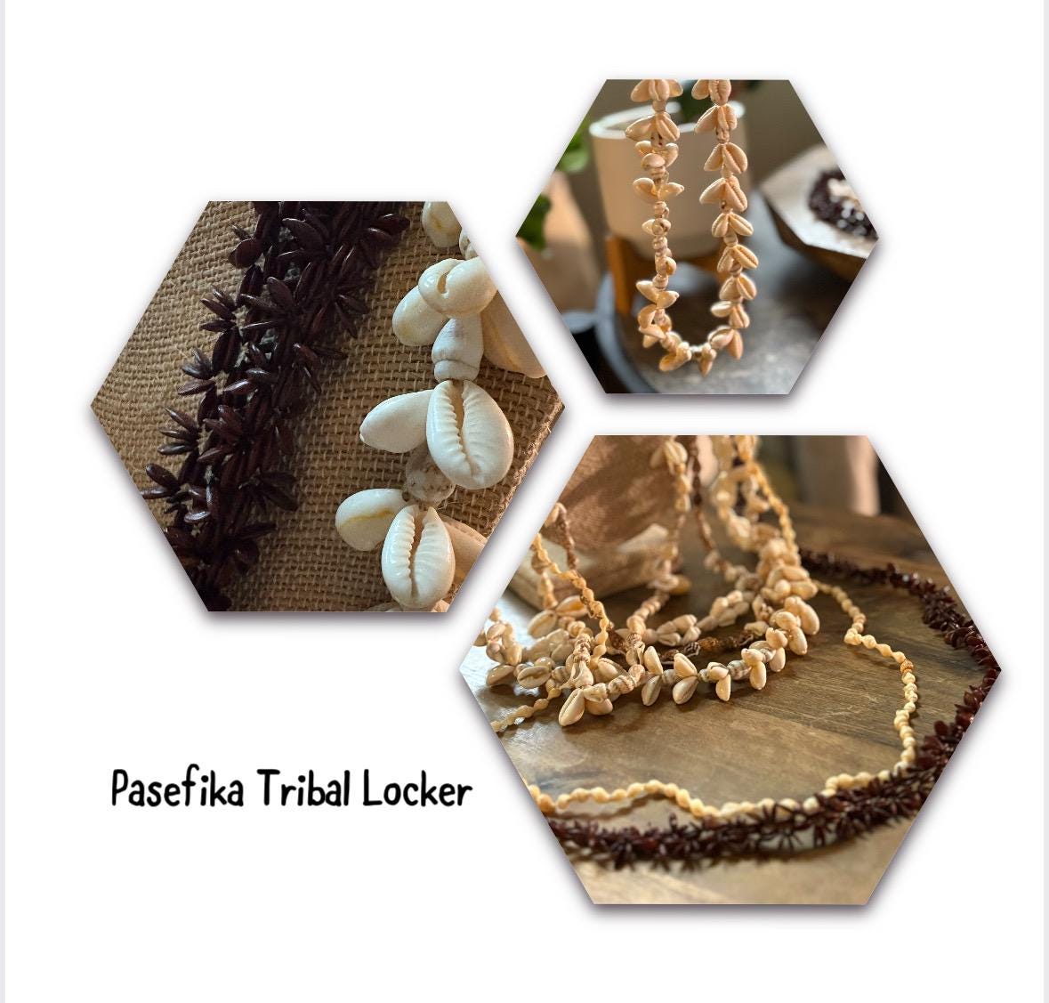 Seashell Lei Collection: Authentic Polynesian & Micronesian Celebration Necklaces