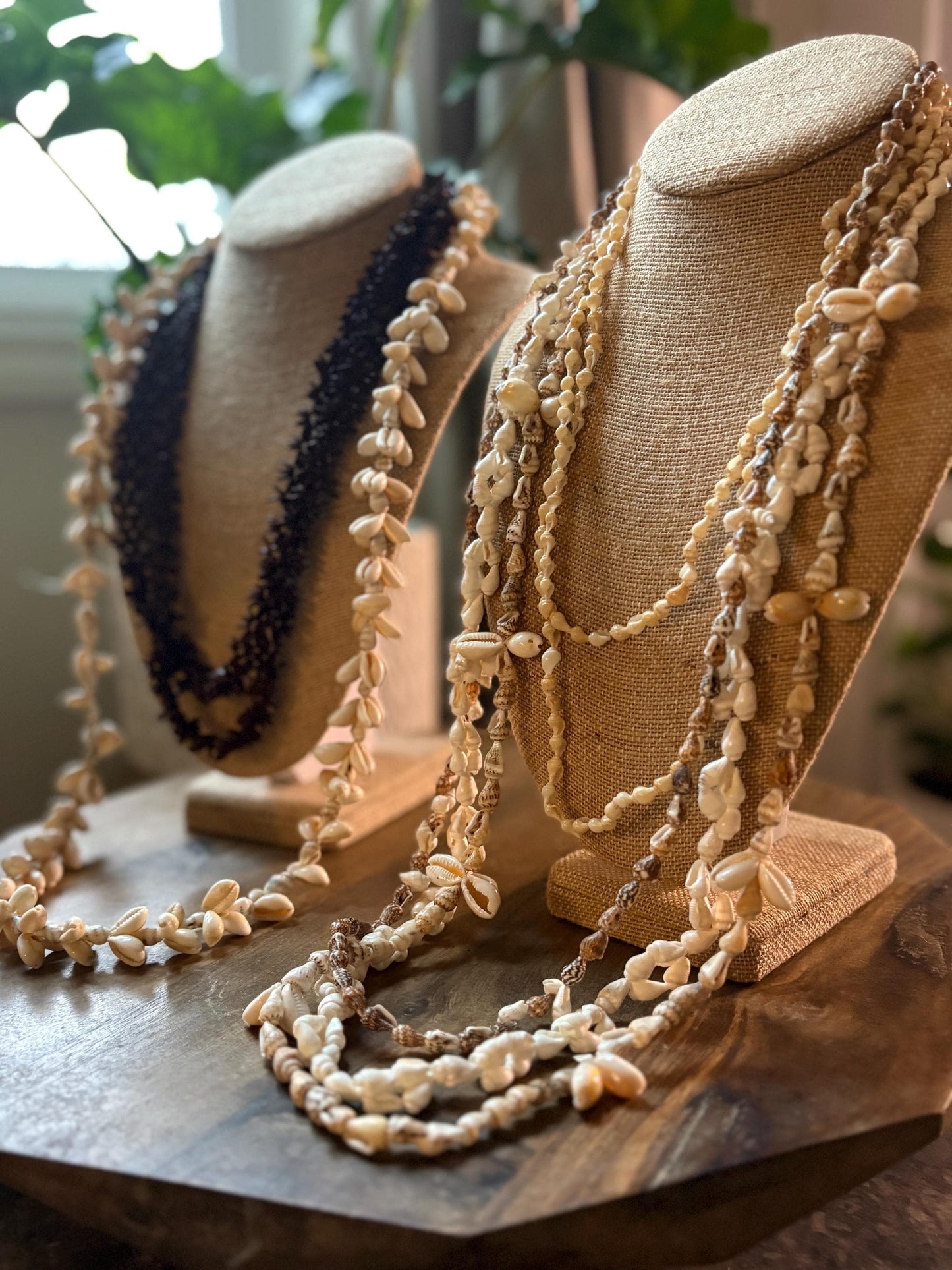 Seashell Lei Collection: Authentic Polynesian & Micronesian Celebration Necklaces