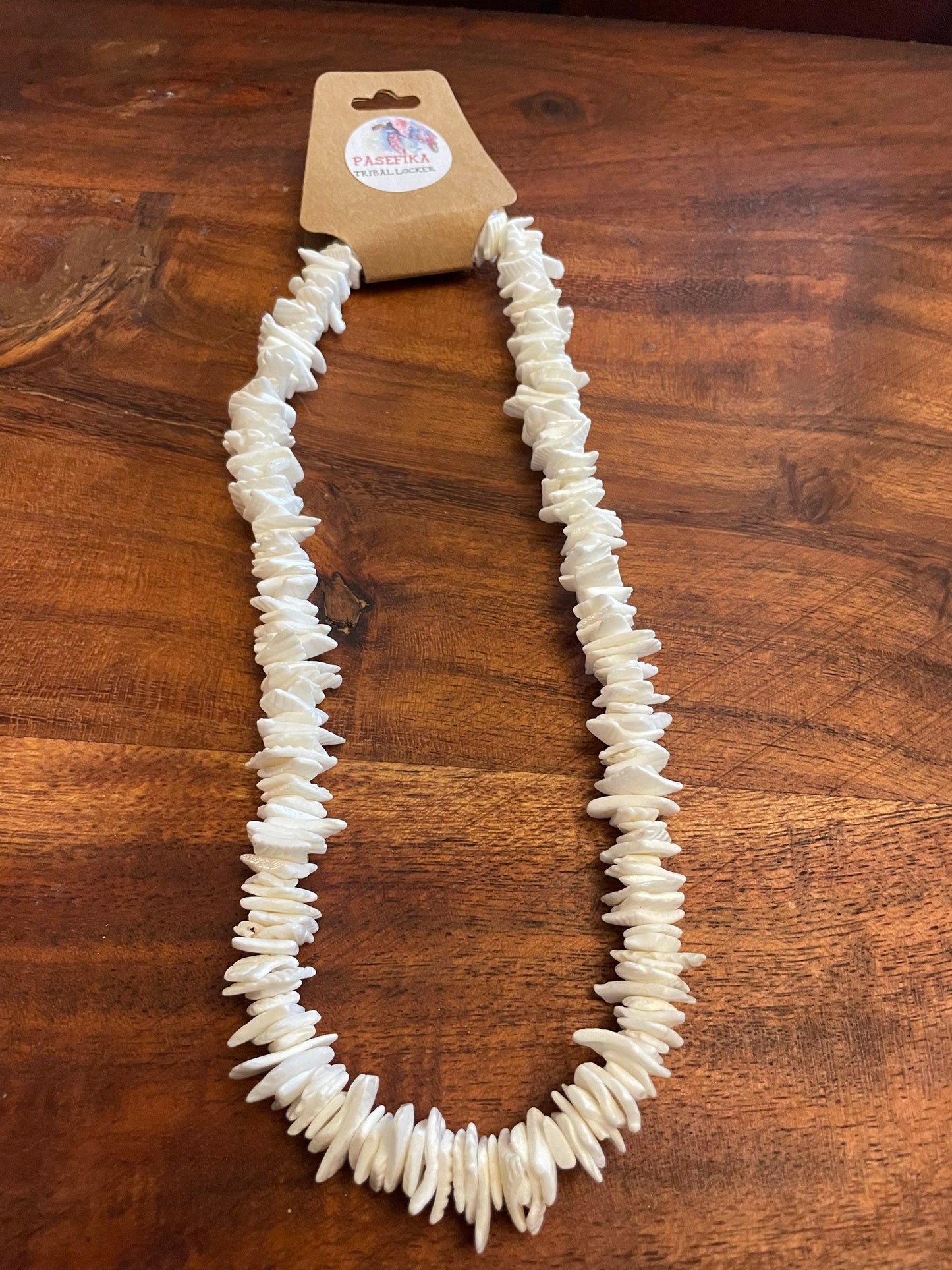 The Original White Chipped Puka Shell Necklace - Popular Preppy Boho Style