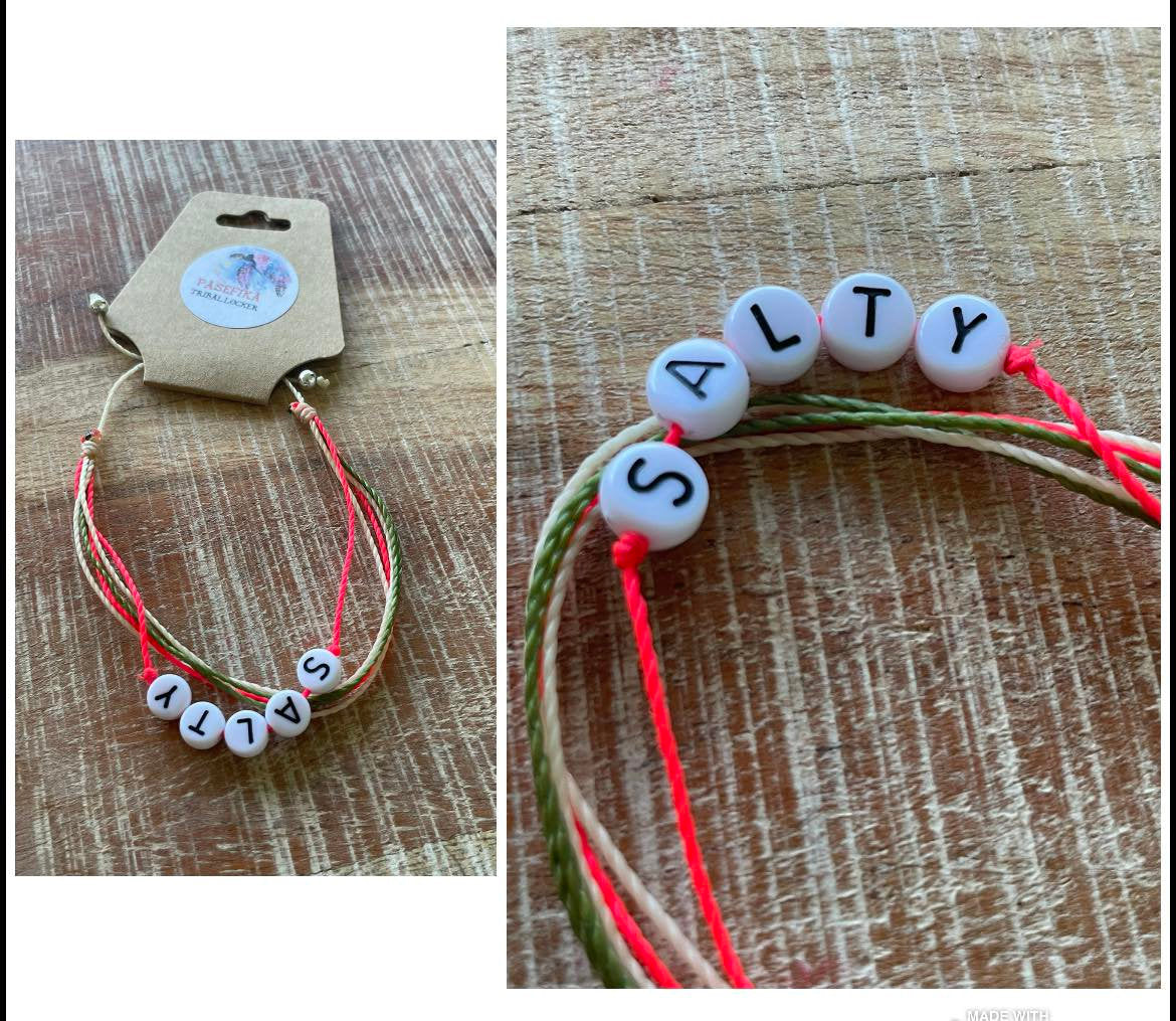 Handmade Boho Beaded Bracelet Set – Lava Stone, Seashell Accents
