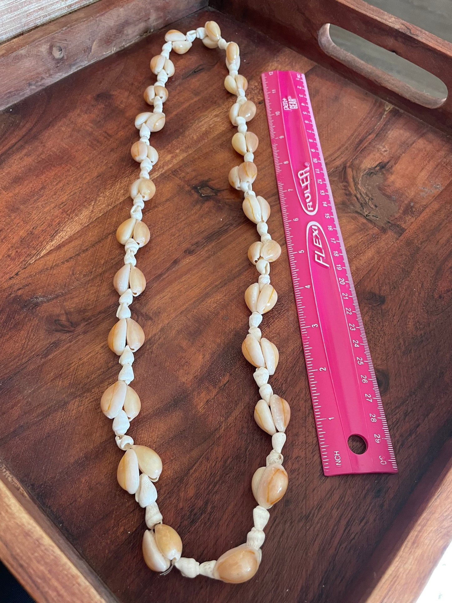 Cowrie & NASA Shell Necklace Leis Set – Traditional Hawaiian Jewelry