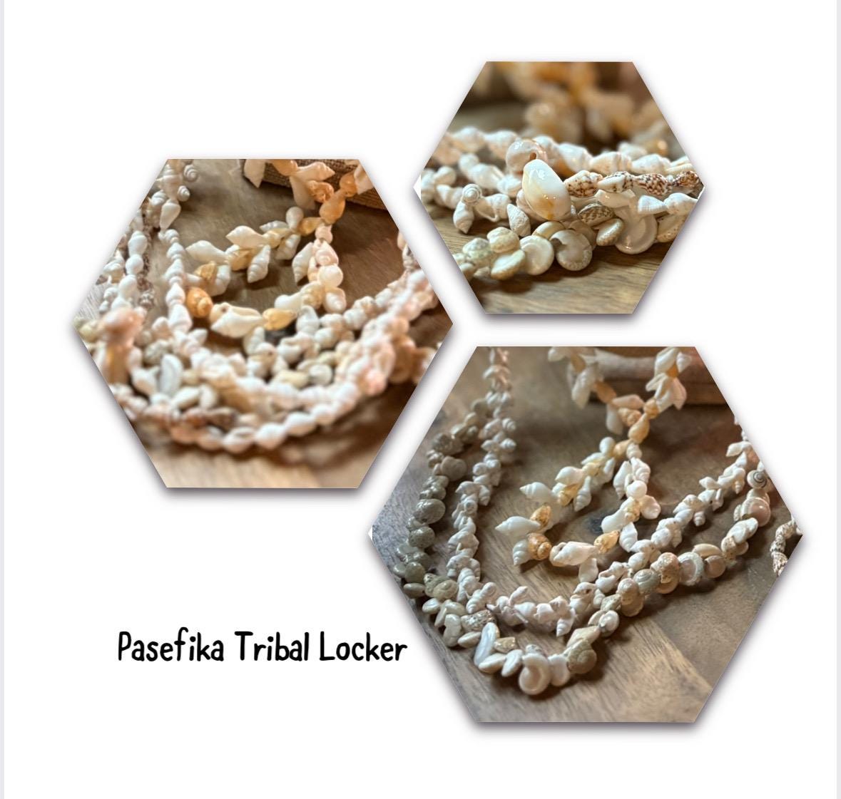 Pacific Seashell Lei Set: Authentic Celebration Leis