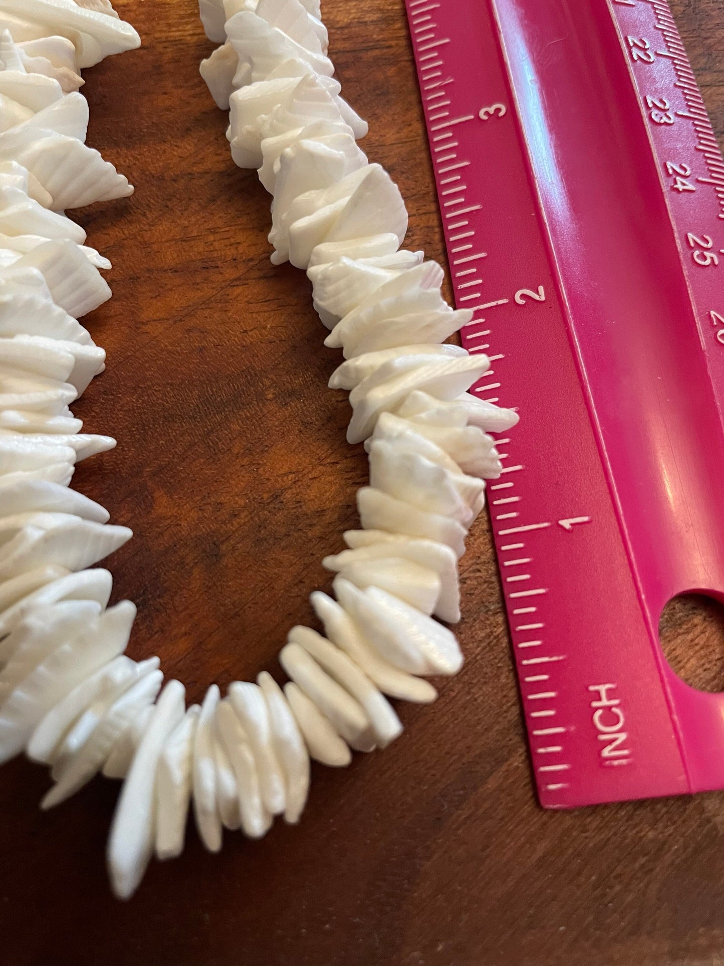 Classic White Authentic Puka Shell Necklace - Retro 1990’s Style