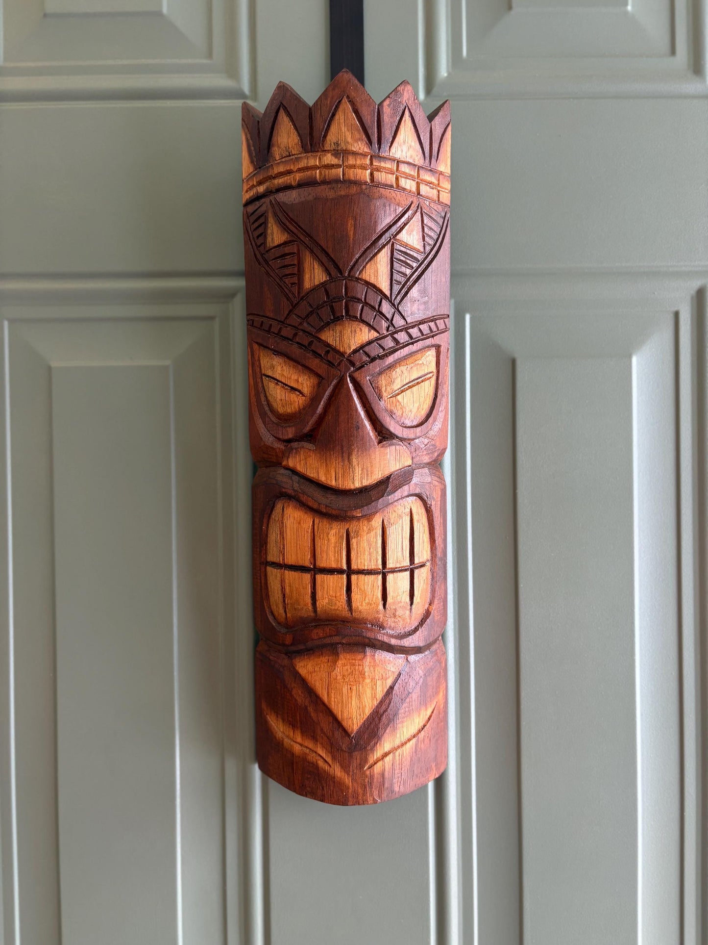 Hawaiian Tiki - Lightweight Teakwood Handcarved Display