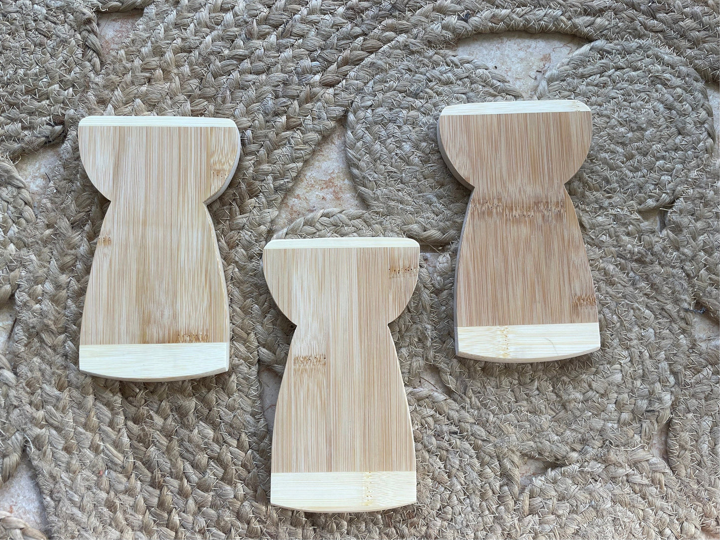 Latte Stone or Haligi Plaques - Solid Bamboo Wood - Sweet Wall Decor- Guam, Chamorro and Micronesian Island Must Have!